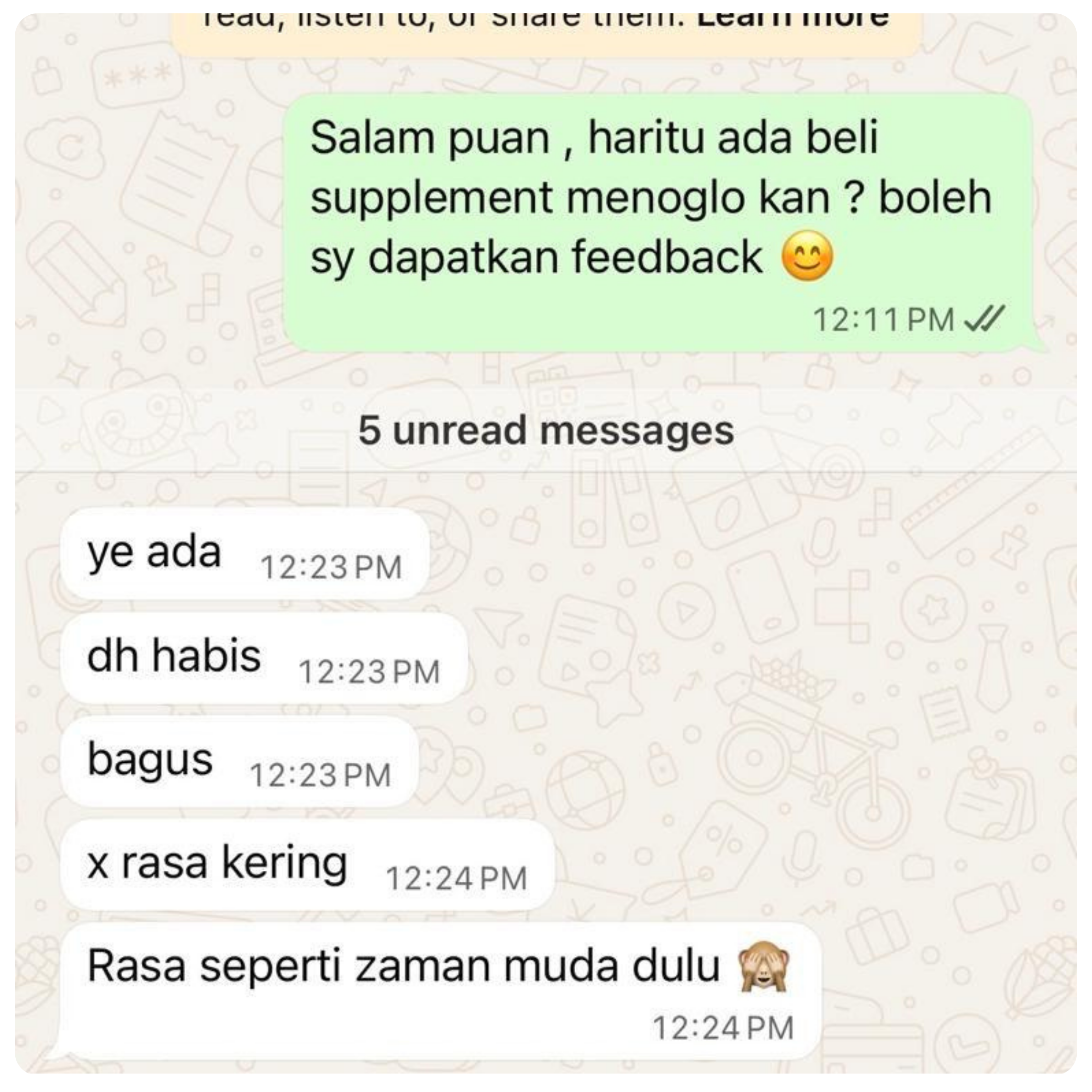 Testimoni MenoGlo 2